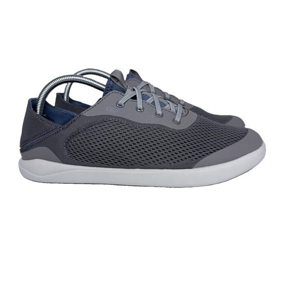 OluKai Other - Olukai Moku Pae Pavement/Vintage Blue Mesh Boat Shoes Sneakers Men's Size 9